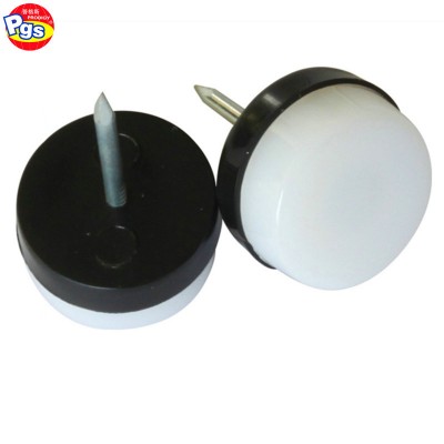 nail on furniture glides plastic chair sliders