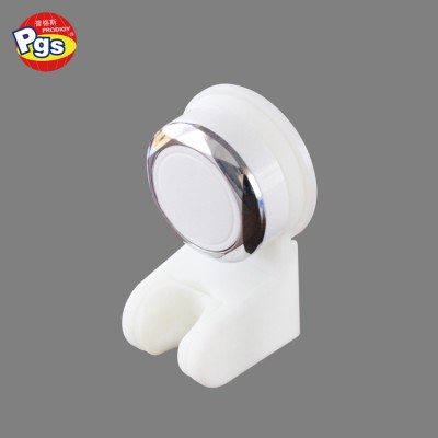 Plastic strong suction cup holder shower spray wall hanger shelf