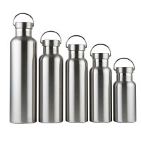 Factory price 350ml,500ml,600ml,750ml,1000ml Stainless Steel Drinking Sport Water Bottle